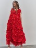 RED DRESS ROSES