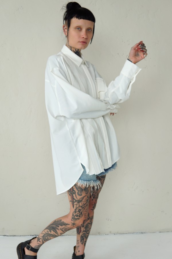 ASYMMETRICAL SHIRT LONDON