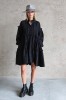 BLACK COTTON DRESS MALAGA