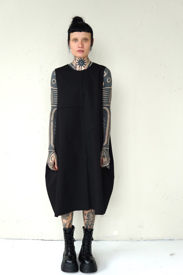 COTTON DRESS WITH DETAILS