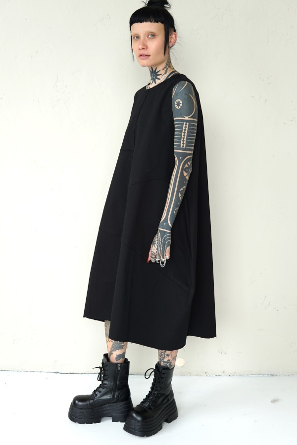 COTTON DRESS WITH DETAILS