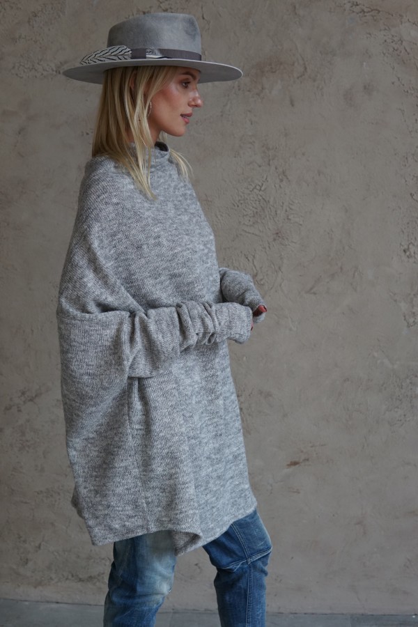 COZY WOOL BLOUSE 