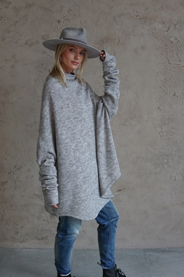 COZY WOOL BLOUSE 