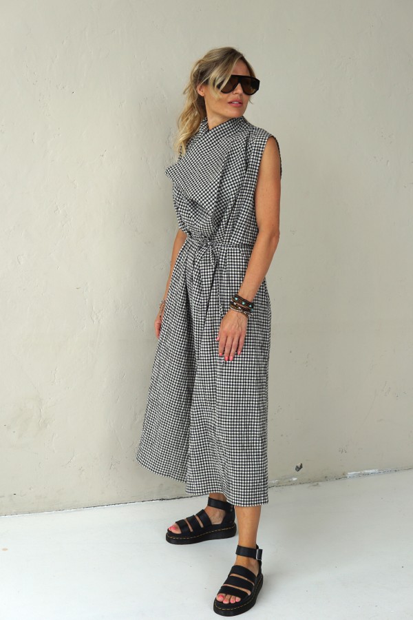 loose silhouette summer dress