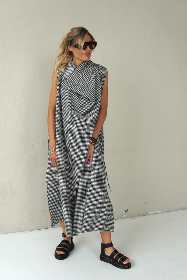 loose silhouette summer dress