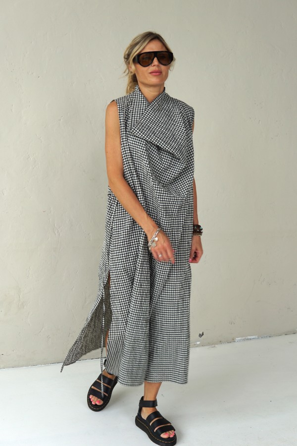 loose silhouette summer dress