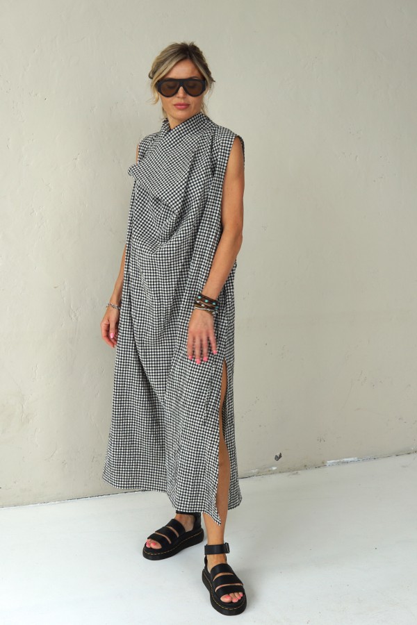 loose silhouette summer dress