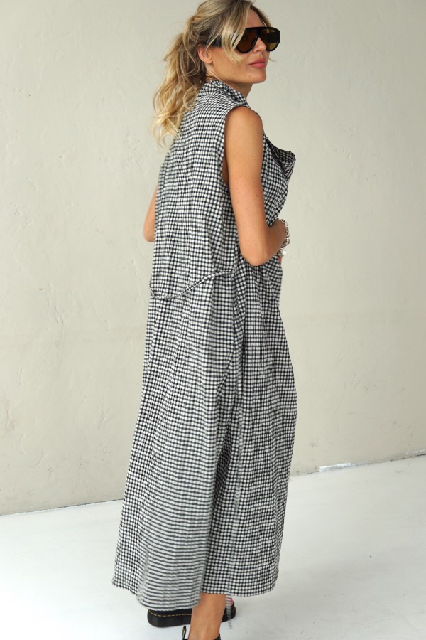 loose silhouette summer dress