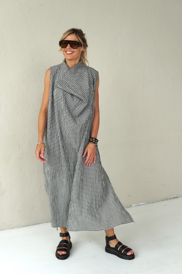 loose silhouette summer dress