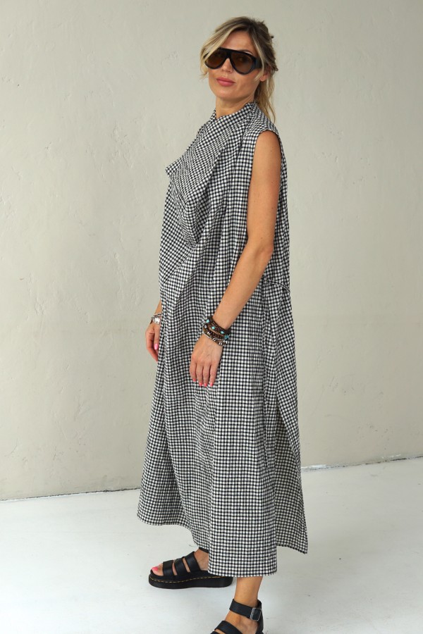 loose silhouette summer dress
