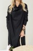 LOOSE SILHOUETTE LONG LINEN DRESS 