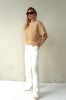 3D EFFECT FLORAL PATTERN BLOUSE