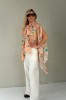 FLORAL BLOUSE WITH RIBBON