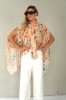 FLORAL BLOUSE WITH RIBBON
