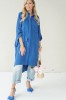 OVERSIZED BLUE SHIRT