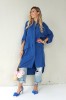 OVERSIZED BLUE SHIRT