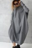 Gray jumper dress, womens jumper dress