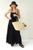 Long flowing viscose dress