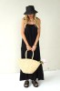 Long flowing viscose dress