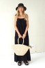 Long flowing viscose dress