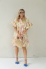 LUXURY JACQUARD PINK DRESS