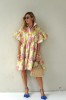 LUXURY JACQUARD PINK DRESS