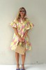 LUXURY JACQUARD PINK DRESS