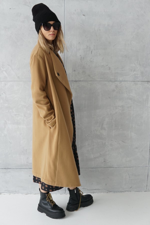 wool and cashmere coat