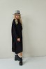 LONG VISCOSE SHIRT WITH PLEATED BACK