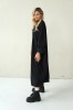 loose-fit wool dress with a ribbon