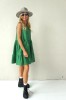 Green Linen Dress