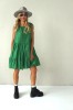 Green Linen Dress