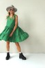 Green Linen Dress