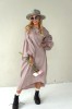 OVERSIZED LINEN DRESS