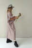 OVERSIZED LINEN DRESS