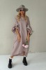 OVERSIZED LINEN DRESS