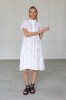 WHITE EMBROIDERED SHIRT DRESS 2