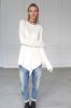 LIGHT COTTON BLOUSE WITH LONG SLEEVES
