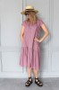 PINK LINEN DRESS 