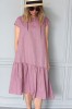 PINK LINEN DRESS 