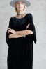 BLACK VELVET DRESS 