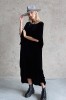 BLACK VELVET DRESS 