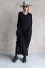 LONG COTTON DRESS  WITH 3/4 SLEEVES