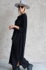 LONG COTTON DRESS  WITH 3/4 SLEEVES