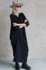 LONG COTTON DRESS  WITH 3/4 SLEEVES