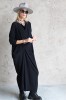 LONG COTTON DRESS  WITH 3/4 SLEEVES