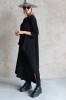 LONG COTTON DRESS  WITH 3/4 SLEEVES