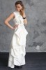 Wedding dress, white long dress