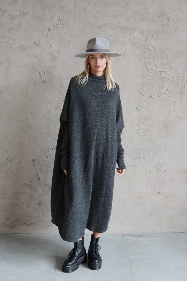 LONG OVERSIZED DRESS