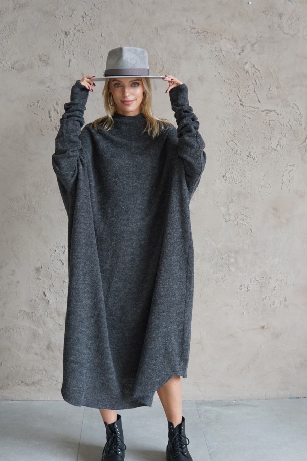 LONG OVERSIZED DRESS